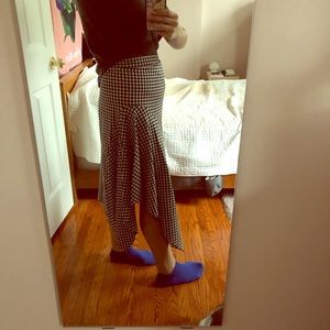 Zara pinup girl 💄 checkered skirt